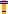 An amulet: an upright cross banded in blue.